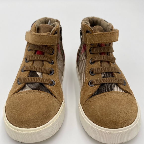 Toddler Burberry Sneaker House Check Shoes Size 21 - Picture 4 of 8